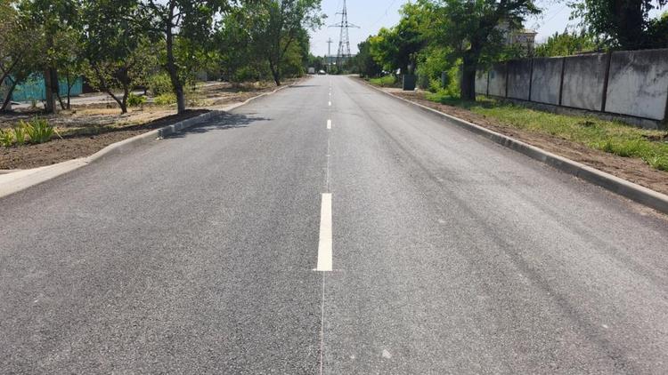 В населённых пунктах Георгиевского округа Ставрополья отремонтировали дороги