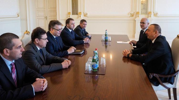 Губернатор Ставрополья встретился с президентом Азербайджана