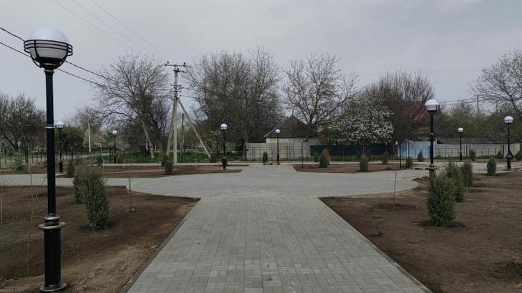 Сквер Победы откроется в станице Курской на Ставрополье к 9 мая