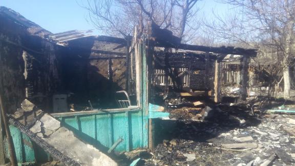 Пенсионер погиб на пожаре в селе Сухая Буйвола