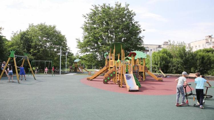 В Ставрополе создадут ещё 11 новых детских площадок