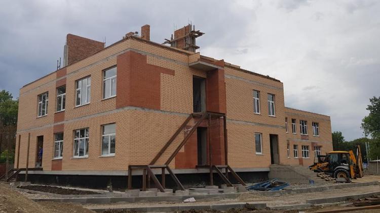 Строительство детского сада продолжается в селе Гражданском на Ставрополье