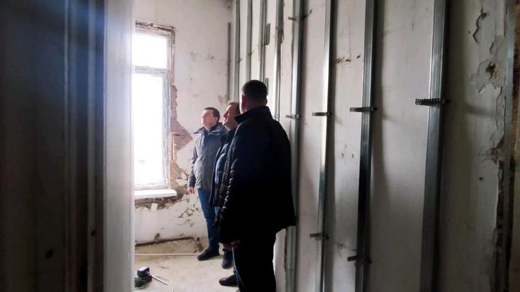 В Ставрополе ремонтируют городской военкомат