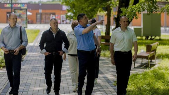 Исполняющий обязанности главы минспорта Ставрополья посетил Кировский округ