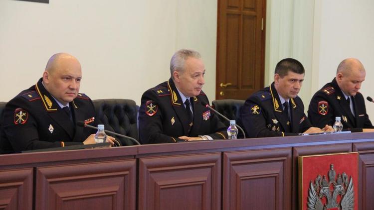 Полиция Ставрополья подвела итоги работы за первый квартал 2019 года