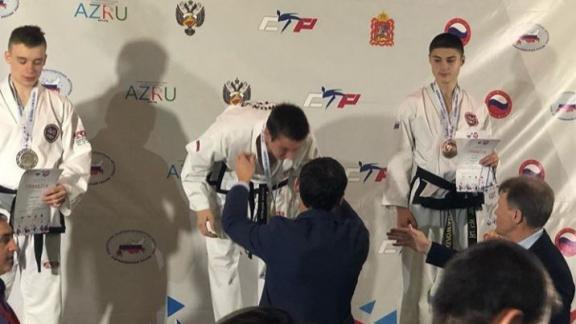 Школьник из Ставрополя взял две медали Всероссийских соревнований по тхэквондо