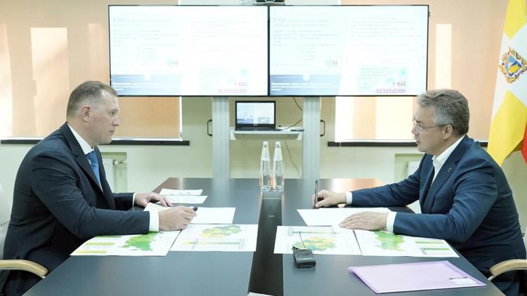 Глава Ставрополья обсудил с руководством Сбера вопросы участия банка в социально значимых проектах