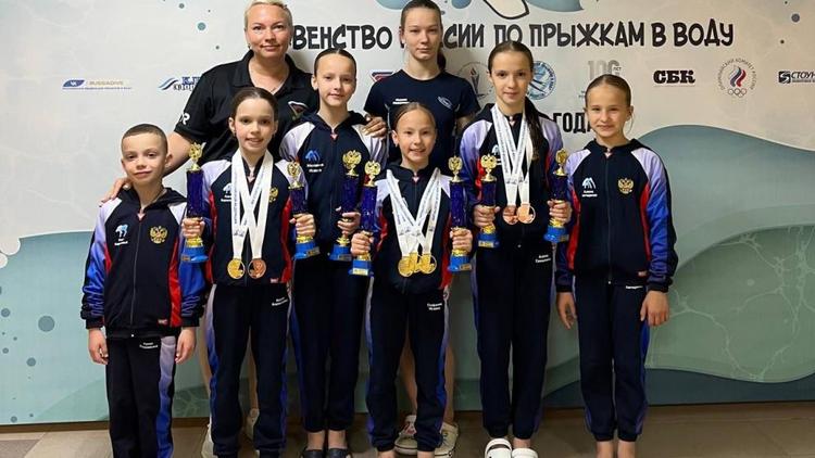 Ставропольские прыгуньи в воду забрали шесть наград всероссийских соревнований 