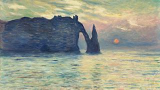 Астрономы установили точное время окончания работы Клода Моне над картиной «Этрета, закат»
