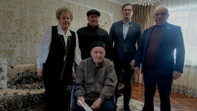 Президент РФ поздравил с юбилеем долгожителя из Кисловодска