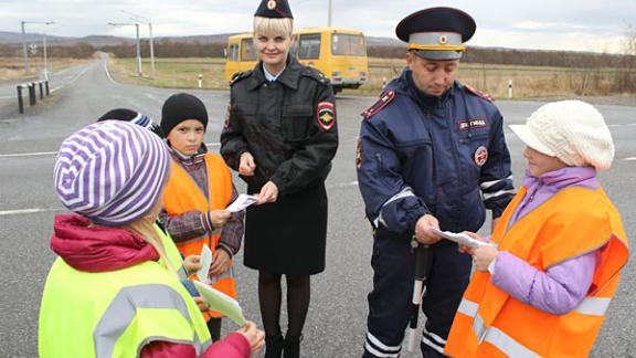Акция «Стань заметней на дороге!» прошла в Кочубеевском районе Ставрополья
