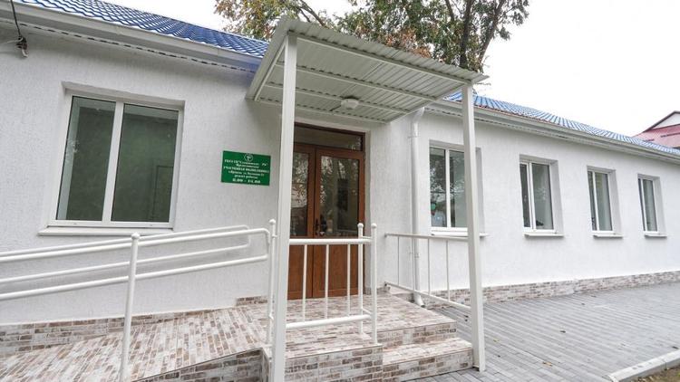 Корпус участковой больницы отремонтировали в селе Иргаклы на Ставрополье