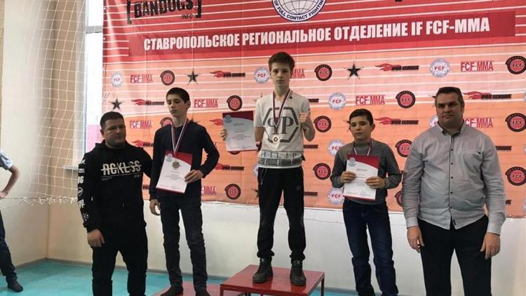13-летний спортсмен из Железноводска взял «бронзу» турнира «Global Fight Zone»
