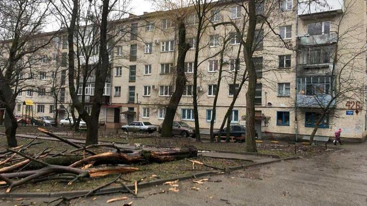 На Ставрополье устраняют последствия разгула ураганного ветра