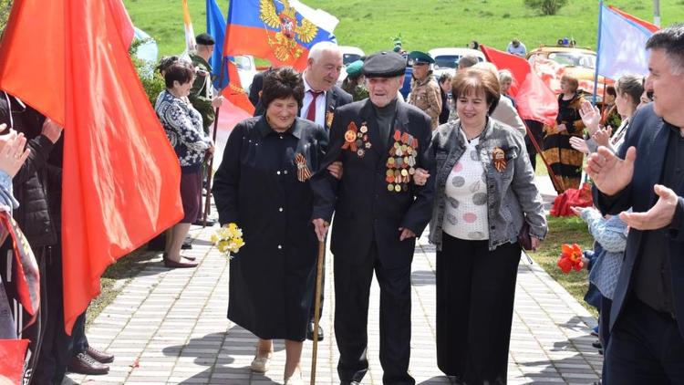На Ставрополье 78-ю годовщину Великой Победы встретил защитник Сталинграда