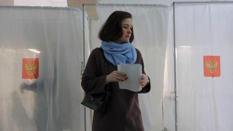 Более половины ставропольцев приняли участие в голосовании