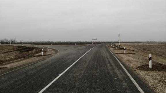 На Ставрополье отремонтировали более 3 километров дороги Степное - Иргаклы - Ачикулак