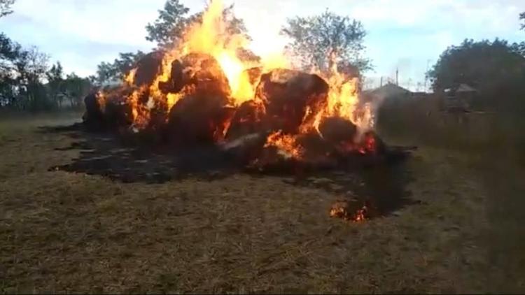 Ставрополец устроил пожар во дворе друга из-за отказа вспахать огород