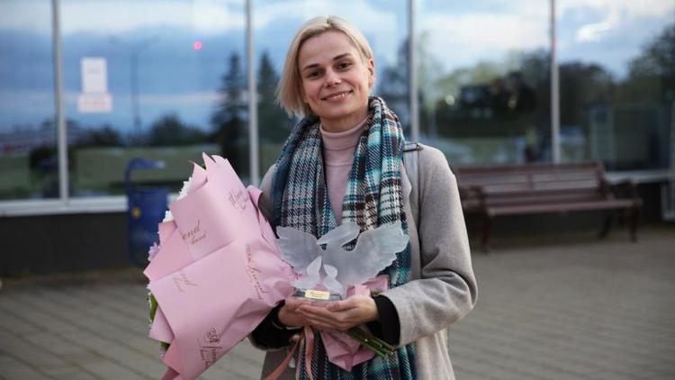 Призёр конкурса «Учитель года» Анастасия Шрамко вернулась в Ставрополь
