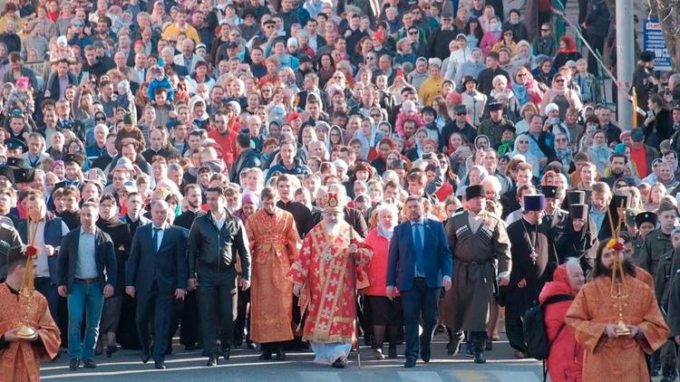 Православные широко отметили Пасху в Ставропольском крае
