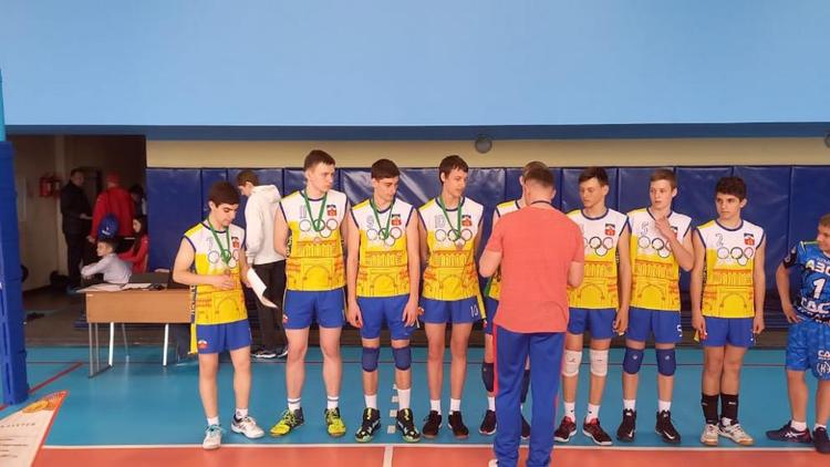 Волейболисты из Кисловодска стали призёрами Спартакиады учащихся