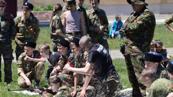 Атаманские стрельбы прошли в кадетской школе Ставрополя