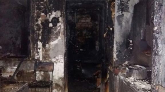 Во время пожара дома погиб житель Минвод