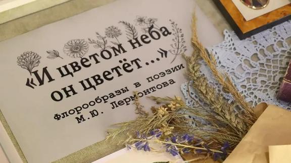 Образы природы в творчестве Лермонтова представляет выставка в Пятигорске