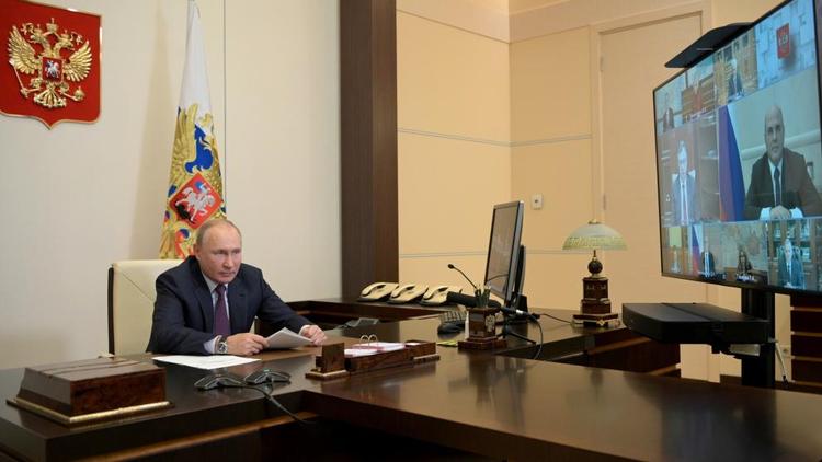 Состоялась встреча Владимира Путина с Михаилом Мишустиным