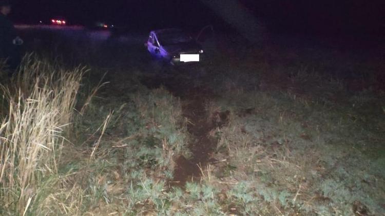 В Грачёвском районе опрокинулась «Калина», водитель и пассажир погибли
