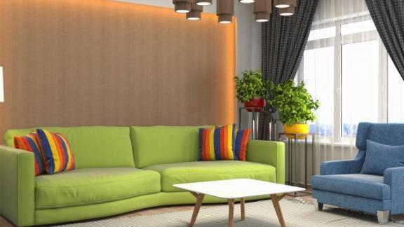 Как выбрать цвет кресла для интерьера гостиной?