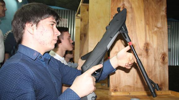 Новый тир для стрельбы из пневматического оружия подарили школьникам Невинномысска