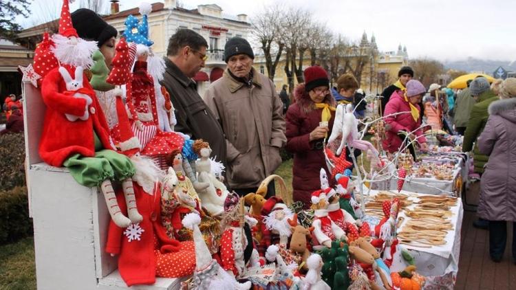 Рождественская ярмарка декоративно-прикладного искусства пройдёт в Кисловодске