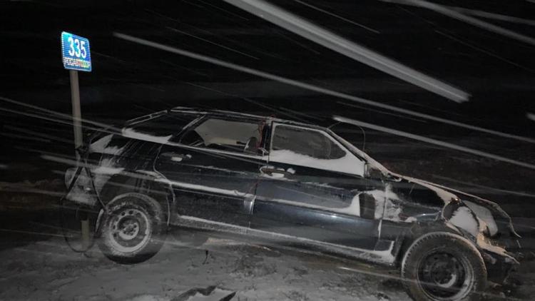 Молодой человек пострадал в аварии на трассе «Кавказ»