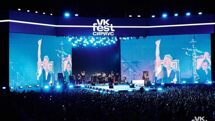 VK Fest в Сочи стал самым масштабным фестивалем на юге России