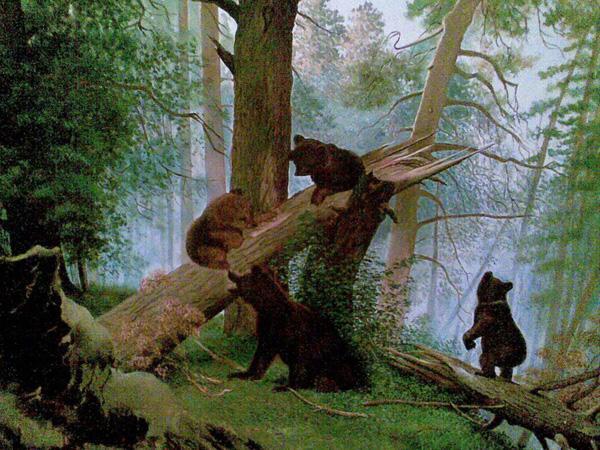 История создания картины «Утро в сосновом лесу» | Ставропольская правда