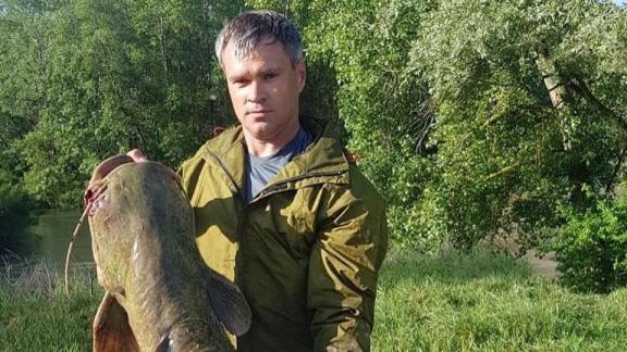 Ставрополец поймал сома-гиганта на реке Егорлык