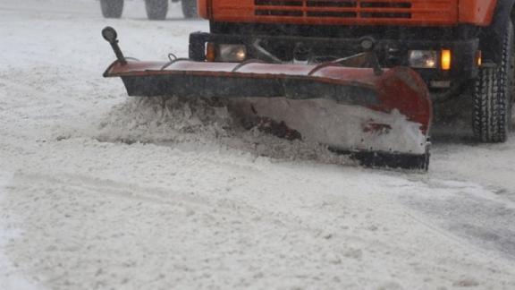В Георгиевском округе Ставрополья устраняют последствия снегопада