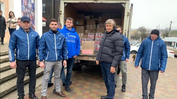Гуманитарную помощь беженцам Донбасса собрали жители Шпаковского округа Ставрополья