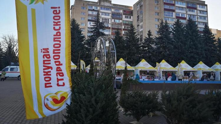 Новогодняя ярмарка в Ставрополе будет работать в течение месяца