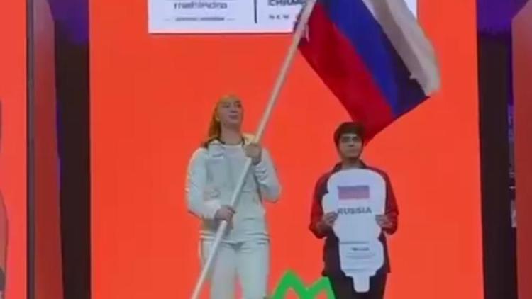 Ставропольчанка вынесла российский триколор на открытии Чемпионата мира по боксу