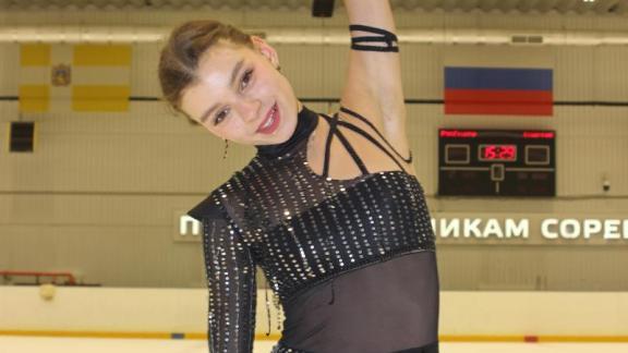 Фигуристка из Невинномысска Арина Кудлай дебютировала на чемпионате России