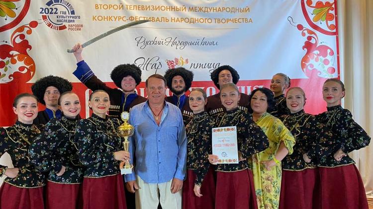 Ставропольский казачий ансамбля «Наследие» получил признание на международном фестивале