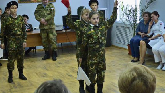 Ставропольские кадеты устроили концерт у шефов в госпитале МСЧ МВД по СК