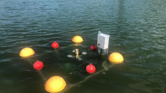 На Курортном озере Железноводска устанавливают фонтан-струю