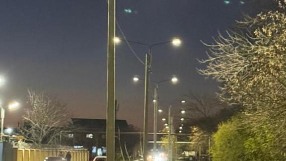 В Ставрополе появилось более 60 уличных фонарей