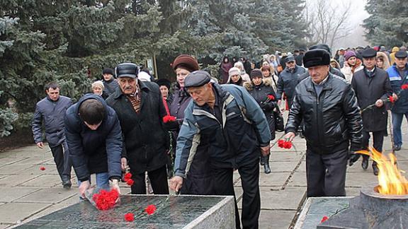 Годовщине освобождения Андроповского района от фашистов посвятили памятный митинг