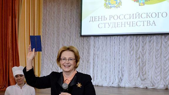 Вероника Скворцова рассказала ставропольским студентам, как стать министром здравоохранения