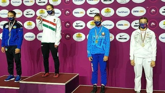 Уроженка ставропольского села Надзорного завоевала бронзу первенства Европы по спортивной борьбе