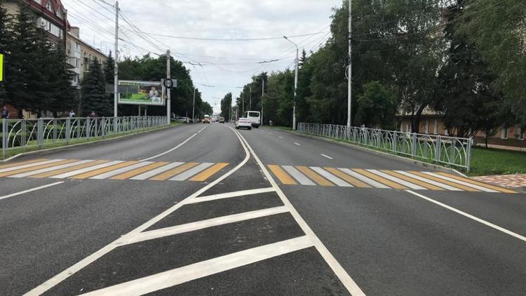 В Ставрополе отремонтировали участки дорог на семи улицах